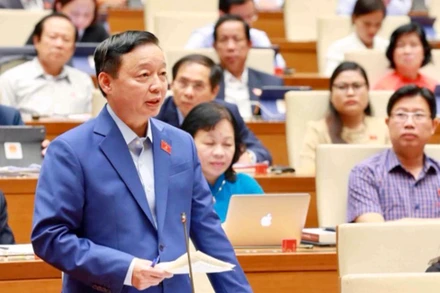 Bộ trưởng Tài nguyên và Môi trường Trần Hồng Hà.