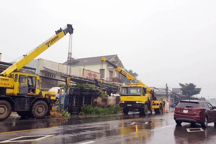 Hiện trường vụ tai nạn