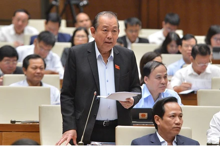 Phó Thủ tướng Thường trực Chính phủ Trương Hòa Bình.