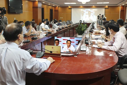 Một chương trình XTTM trực tuyến do Bộ Công thương tổ chức.