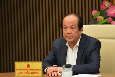 Bộ trưởng, Chủ nhiệm Văn phòng Chính phủ Mai Tiến Dũng.