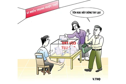 Tranh của họa sĩ: VĂN THỌ