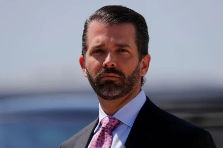 Donald Trump Jr., con trai cả của Tổng thống Mỹ Donald Trump được xác nhận mắc Covid-19. (Ảnh: Reuters)