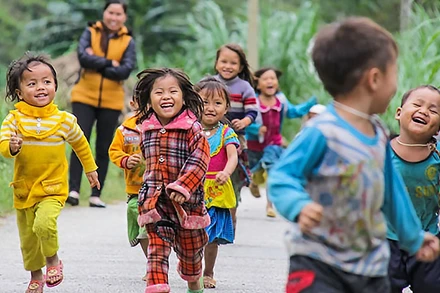 Trẻ em dân tộc thiểu số. (Ảnh minh họa)