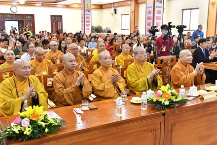 Quang cảnh buổi lễ.