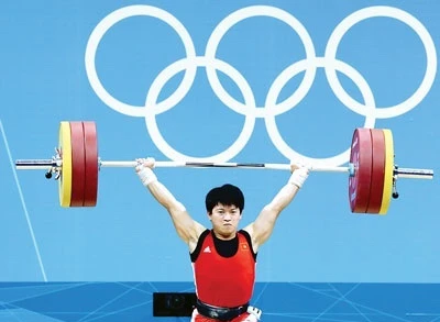 Trần Quốc Toàn thi đấu tại Olympic 2012