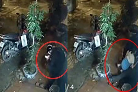 Hiện trường vụ việc.