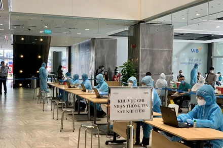 Nhân sự công nghệ của Viettel đã sẵn sàng tham gia chiến dịch tiêm chủng tại TP Hồ Chí Minh.