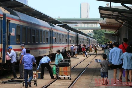 Ảnh minh họa. (Nguồn: Công ty CP Vận tải Đường sắt Sài Gòn)