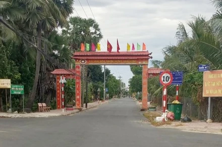 Người dân xã Nhơn Hưng sẽ thực hiện giãn cách xã hội trong chiều nay.