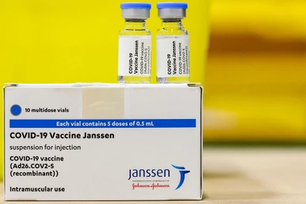Vaccine Janssen. Ảnh: Bộ Y tế.