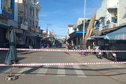 Chợ La Gi trở thành ổ dịch trên địa bàn thị xã La Gi (Bình Thuận) sau khi phát hiện 6 người trong một gia đình buôn bán tại đây mắc Covid-19. 