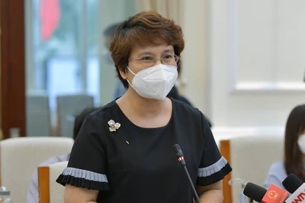 Vụ trưởng Vụ Giáo dục đại học, Bộ Giáo dục và Đào tạo Nguyễn Thu Thuỷ. Ảnh: Bộ GD-ĐT