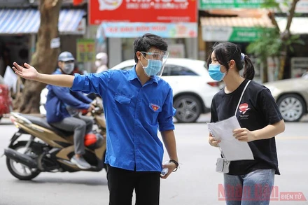 Tại Kỳ thi tốt nghiệp THPT 2021. Ảnh minh hoạ: HÀ NAM