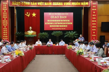 Quang cảnh hội nghị. Ảnh: Báo Đại đoàn kết.