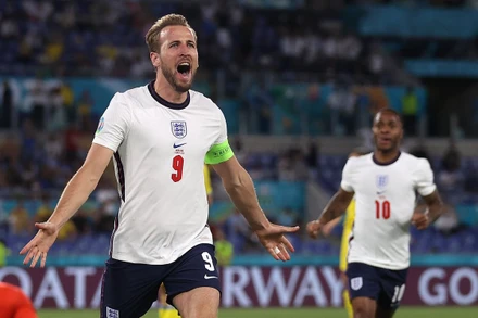 Harry Kane lập cú đúp, Anh thắng đậm Ukraine vào bán kết Euro 2020