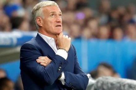HLV trưởng đội tuyển Pháp, Didier Deschamps. (Ảnh: Reuters)