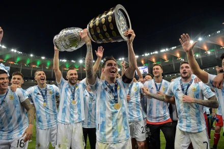 Trận chung kết trong mơ khép lại với kết thúc ngọt ngào cho Argentina và đặc biệt là cá nhân Messi. (Ảnh: Copa America)