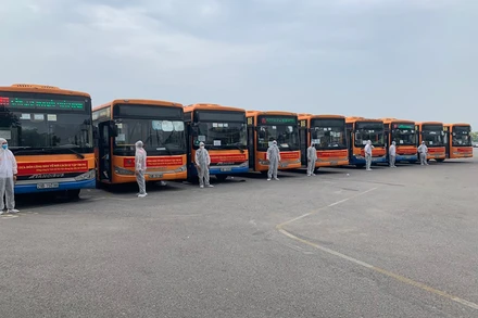 Các phương tiện của Transerco đã sẵn sàng làm nhiệm vụ.