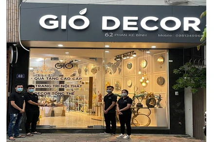 Gió Decor là một địa chỉ quen thuộc của nhiều người yêu cái đẹp, đam mê với việc trang trí nhà cửa.