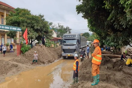 Thiên tai năm 2021 không khốc liệt như năm 2020. nhưng lại bất thường hơn (Ảnh Tổng Cục PCTT cung cấp)