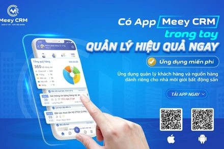 Meey CRM - ứng dụng quản lý khách hàng và nguồn hàng dành riêng cho nhà môi giới bất động sản. 