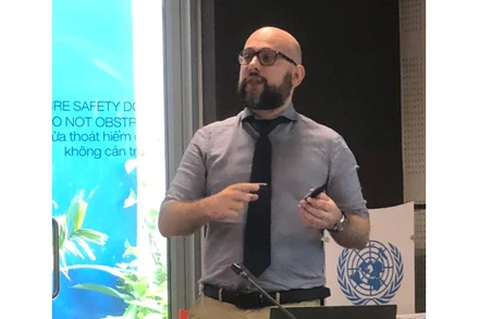 Chuyên gia André Gama, phụ trách chương trình về An sinh xã hội, Tổ chức Lao động Quốc tế (ILO) tại Việt Nam.