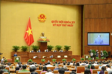 Kỳ họp thứ nhất, Quốc hội khoá XV. 