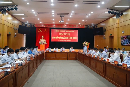 Chủ động phối hợp lãnh đạo, chỉ đạo nhiệm vụ chính trị và xây dựng Đảng