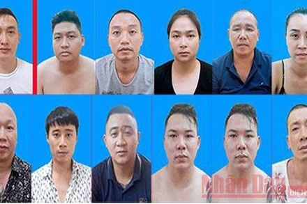 Các đối tượng trong đường dây.