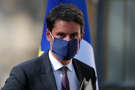 Người phát ngôn Chính phủ Pháp Gabriel Attal. (Ảnh: Reuters)