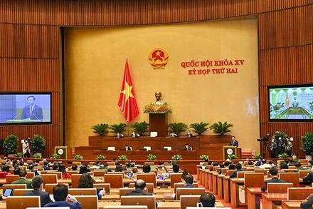 Quang cảnh phiên làm việc ngày 20/10 của Quốc hội