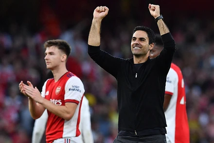 Sự kiên định của huấn luyện viên Mikel Arteta đã khiến Arsenal hồi sinh. (Ảnh: Telegraph) 