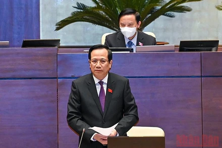 Bộ trưởng Lao động - Thương binh và Xã hội Đào Ngọc Dung. (Ảnh: LINH NGUYÊN)