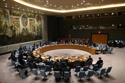 Cuộc họp của Hội đồng Bảo an LHQ ở New York, Mỹ. (Ảnh minh họa: TTXVN)