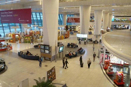 Sân bay quốc tế Delhi Indira Gandhi, Ấn Độ. (Ảnh: thehindu.com/TTXVN)