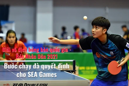 Bước chạy đà quyết định của bóng bàn Việt Nam hướng tới SEA Games