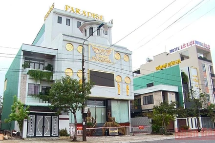 Khu vực ghi nhận nhiều F0 tại TP Tam Kỳ.