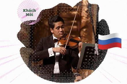 Nghệ sĩ Bùi Công Duy biểu diễn trong đêm nhạc.