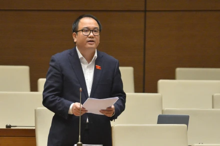 Đại biểu Quốc hội Phạm Trọng Nghĩa (đoàn Lạng Sơn). 