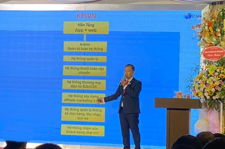  Các chuyên gia KTSVN giới thiệu nền tảng tích hợp ứng dụng cho các doanh nghiệp.