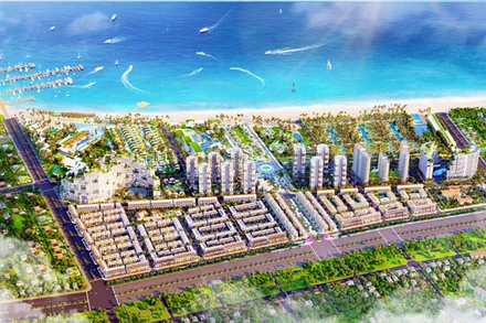 Đô thị nghỉ dưỡng - giải trí - thể thao biển Thanh Long Bay sở hữu bến du thuyền với sức chứa lên đến 150 chỗ đậu.