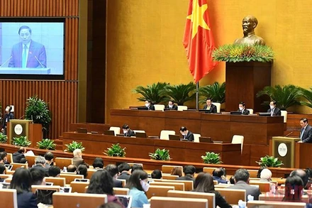 Thủ tướng Chính phủ trả lời chất vấn của đại biểu Quốc hội, ngày 12/11. Ảnh: LINH NGUYÊN