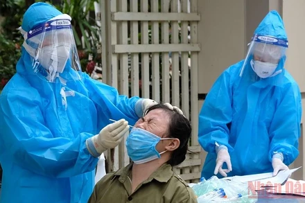 Mê Linh thần tốc truy vết ổ dịch Tiến Thắng