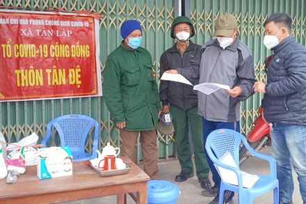 Hoạt động của Tổ Covid cộng đồng ở Thái Bình đang phát huy hiệu quả trong phòng, chống dịch.