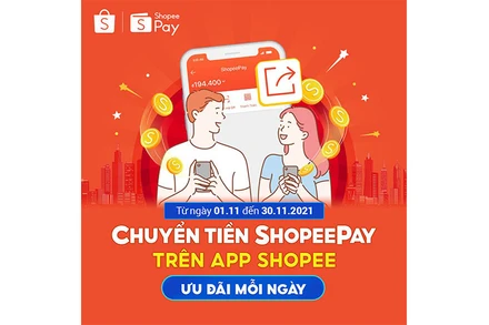 ShopeePay tung nhiều ưu đãi hấp dẫn trong tháng “Không dùng tiền mặt”