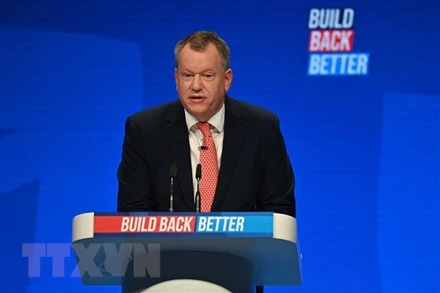 Bộ trưởng phụ trách Brexit của Anh David Frost. (Ảnh: AFP/TTXVN)