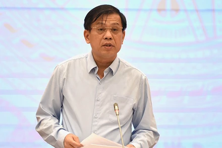 Thứ trưởng Bộ Lao động, Thương binh và Xã hội Nguyễn Bá Hoan. (Ảnh: VGP/Nhật Bắc)