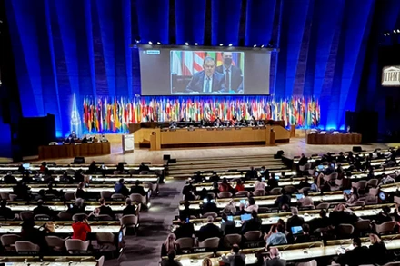 Toàn cảnh Kỳ họp Đại hội đồng UNESCO lần thứ 41.