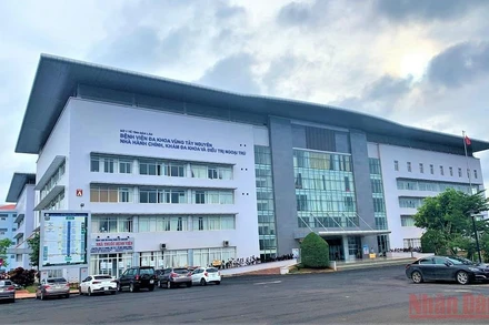 Bệnh viện đa khoa vùng Tây Nguyên, bệnh viện lớn nhất vùng Tây Nguyên.